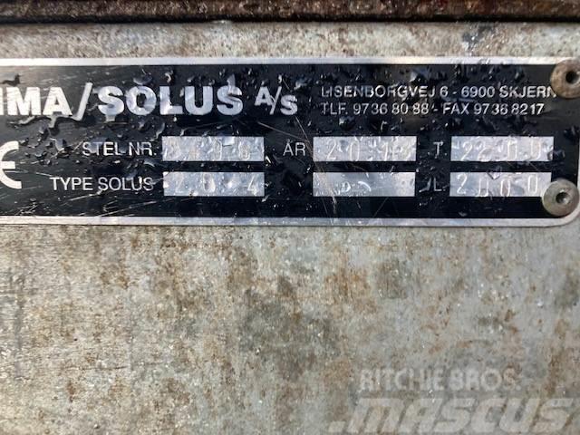 Solus 2 TONS BOUGIE VOGN Övriga grönytemaskiner