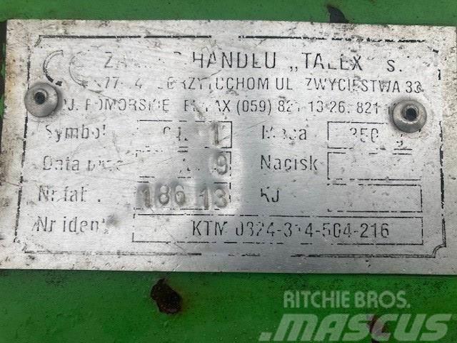 Talex CUT185 Strängläggande skördare