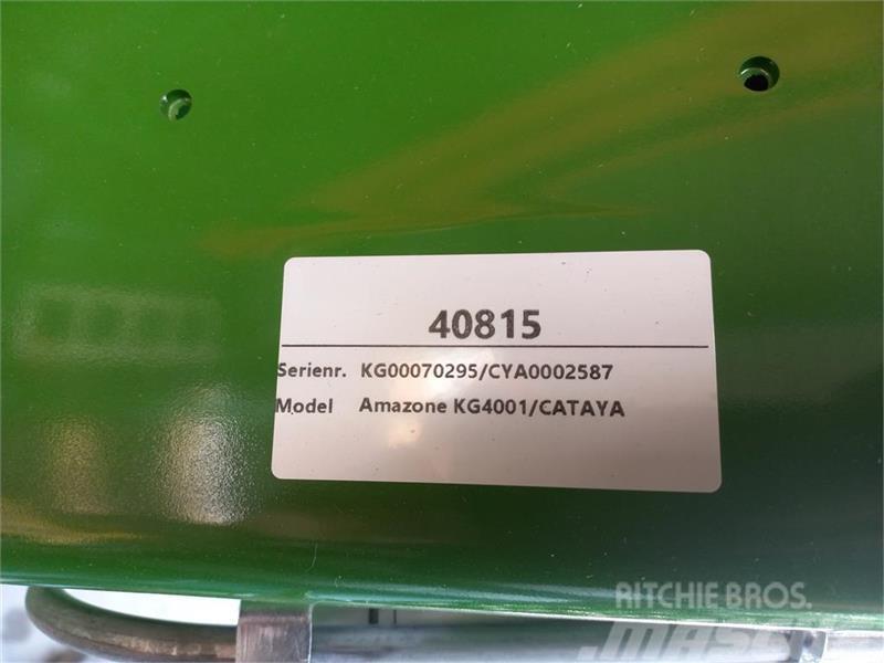 Amazone KG4001Super/Cataya4000Super M. Matrix-valse Kombisåmaskiner