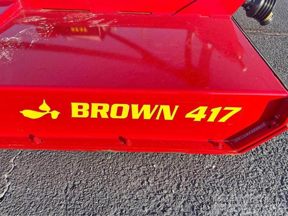 Brown 417 rotary cutter Balsnittare, rivare och upprullare
