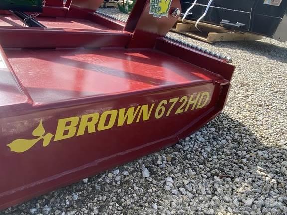 Brown 672HD Balsnittare, rivare och upprullare
