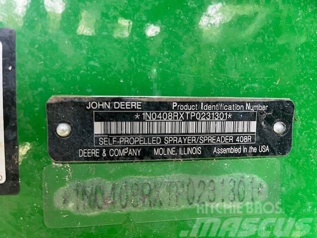 John Deere 408R Dragna sprutor