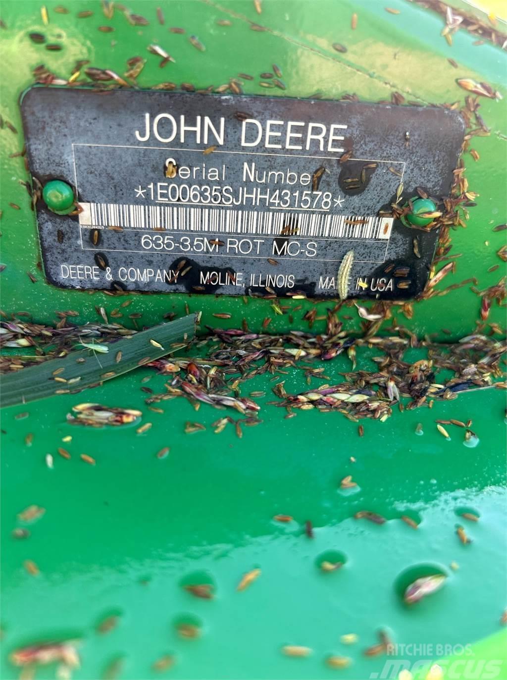 John Deere 635 Slåtterkrossar