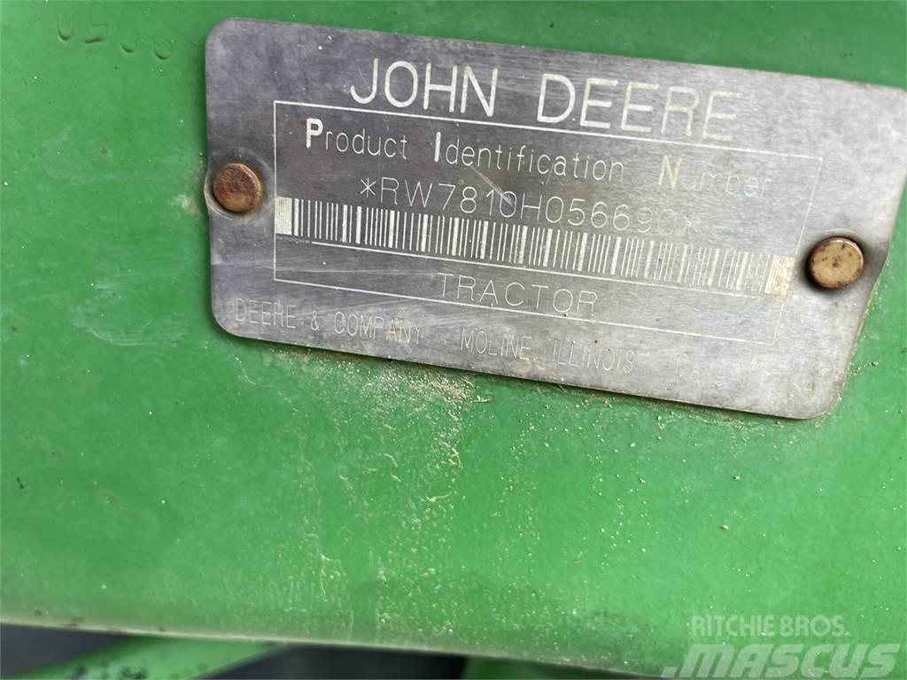 John Deere 7810 Traktorer