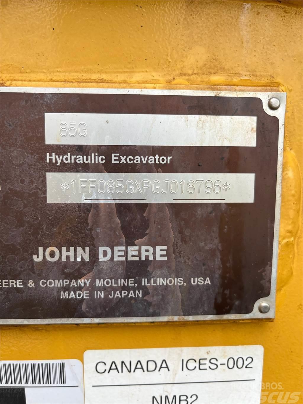 John Deere 85G Bandgrävare