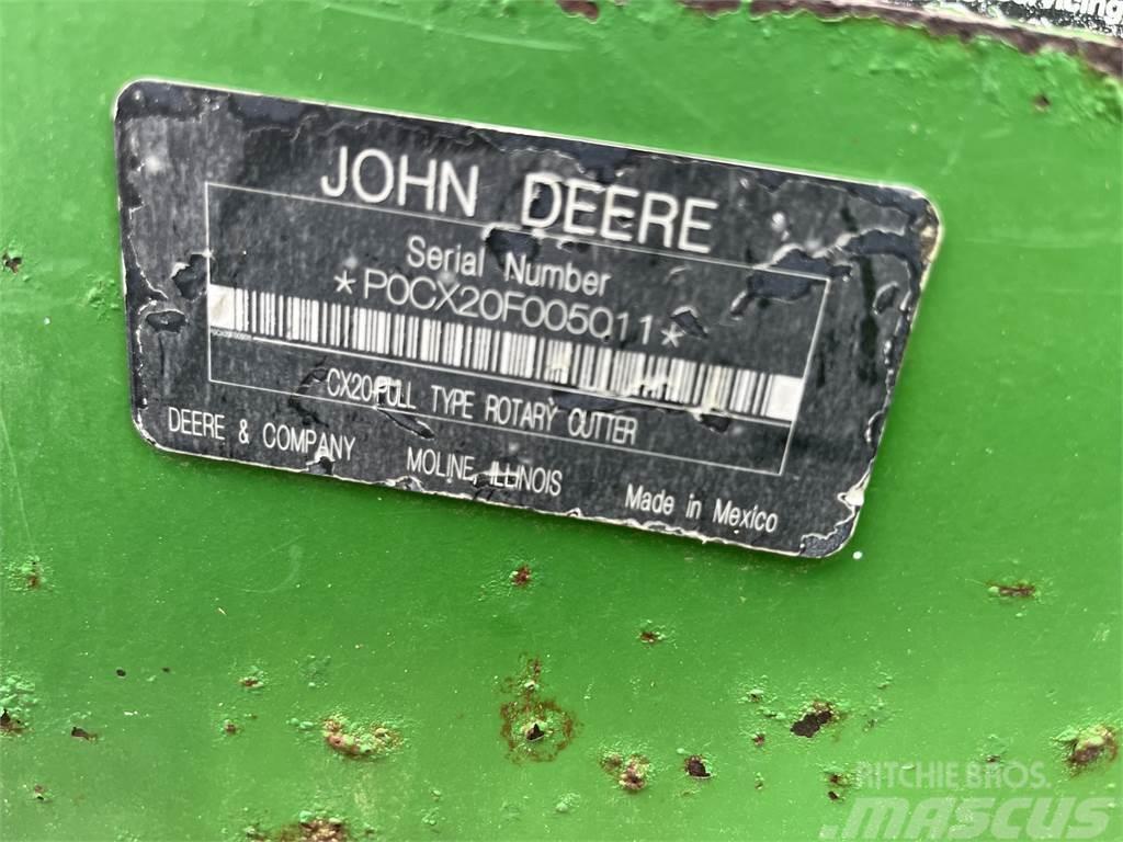 John Deere CX20 Balsnittare, rivare och upprullare