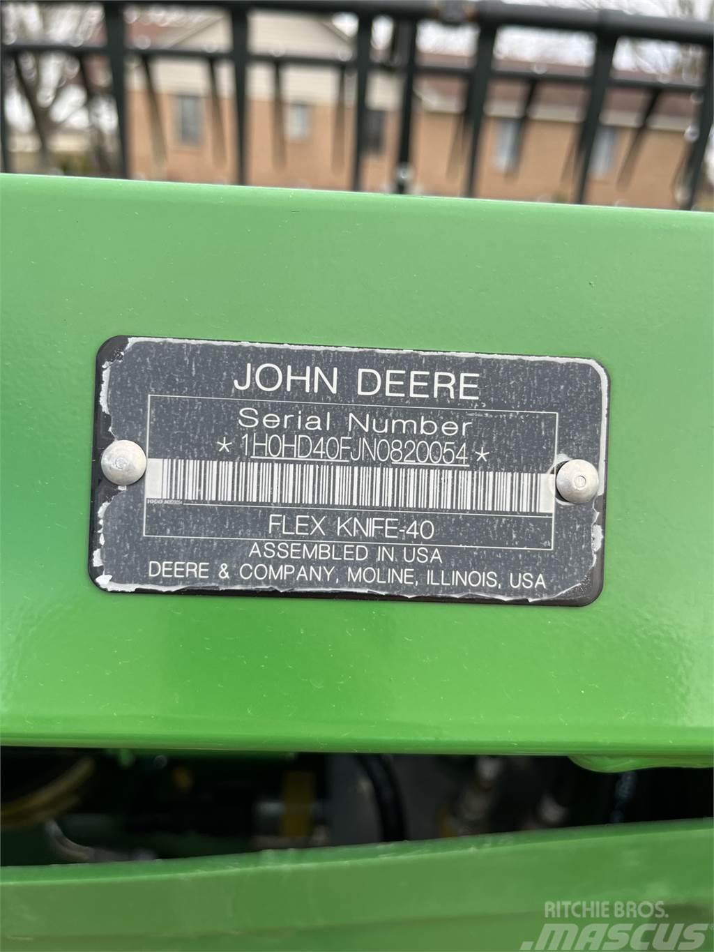 John Deere HD40F Trösktillbehör