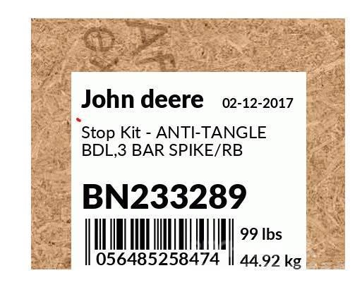 John Deere New Anti-Tangle kit for 2310 Övriga maskiner för jordbearbetning