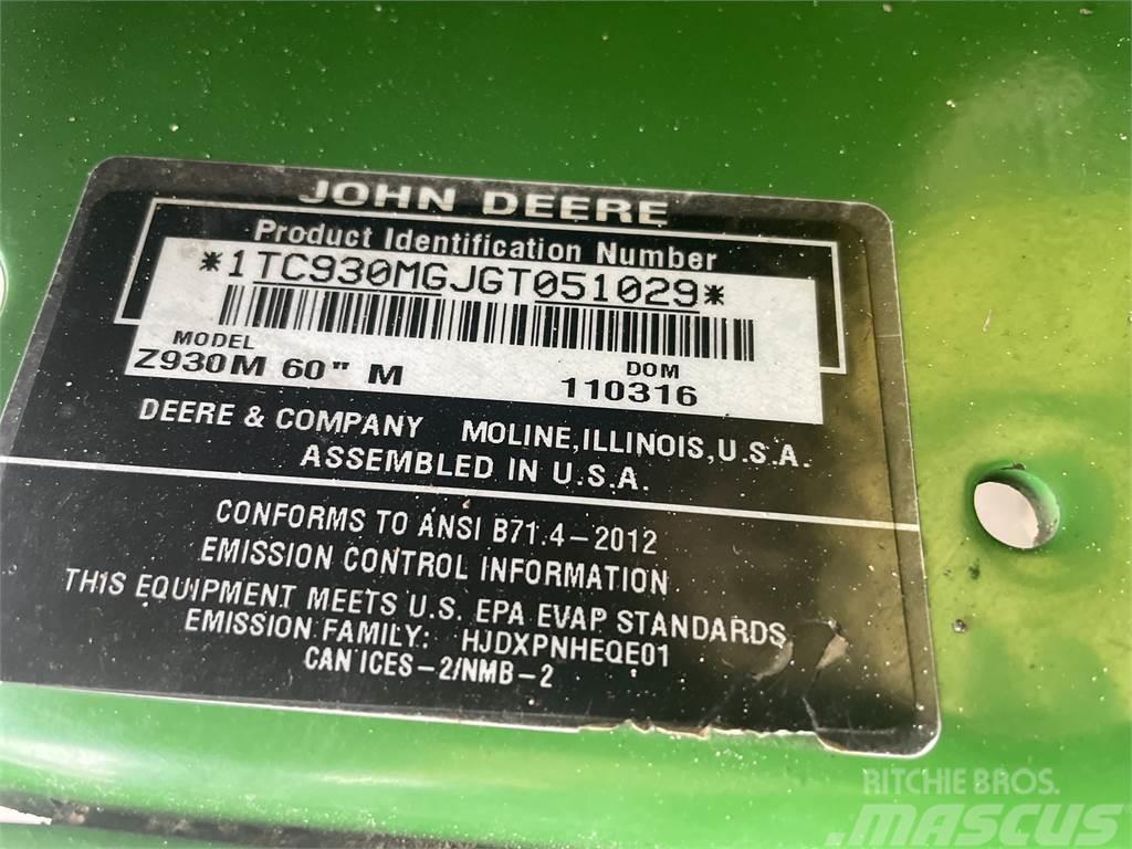 John Deere Z930M Nollsvängare