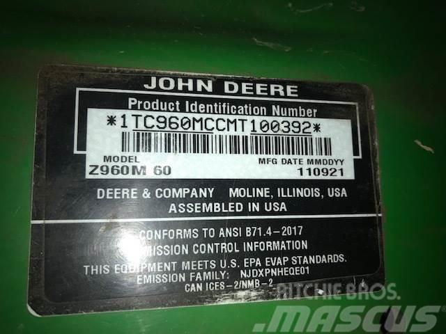John Deere Z960M Nollsvängare