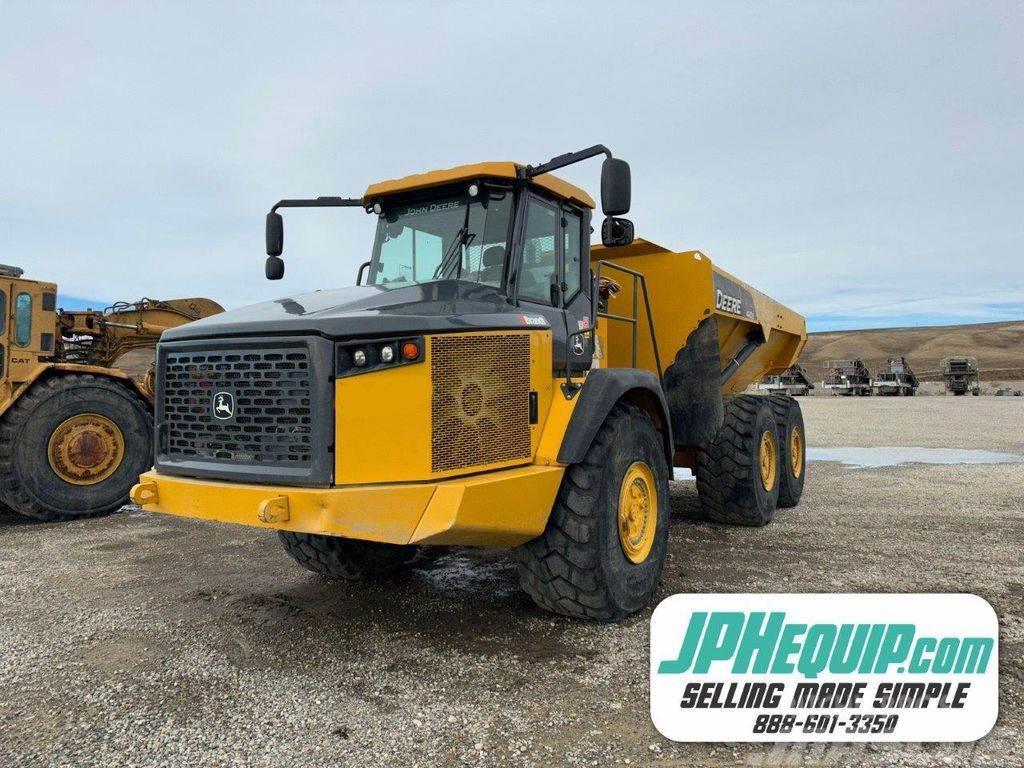 John Deere 410E Truckar och lastare för gruvor
