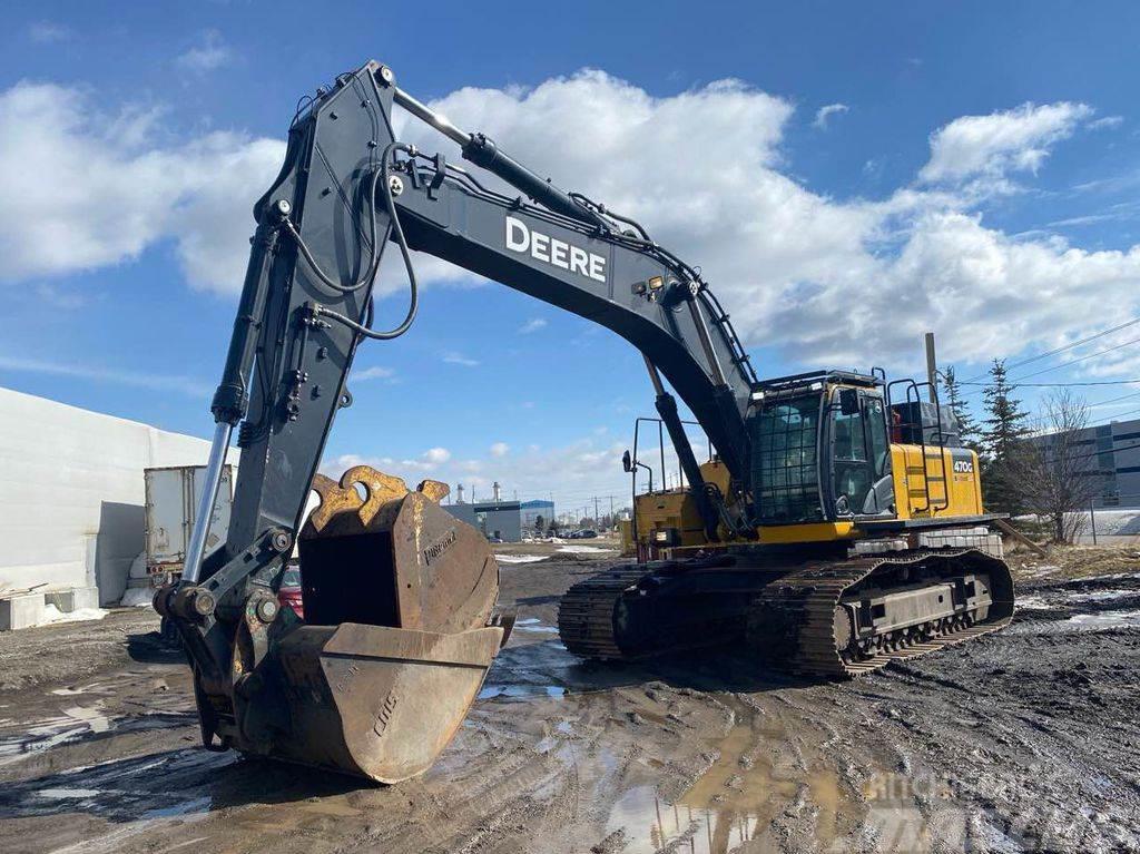 John Deere 470G LC Excavator Bandgrävare
