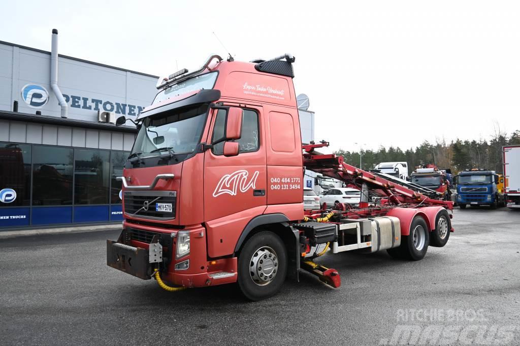 Volvo FH480 6x2 Tienhoito-auto Lastväxlare med kabellift