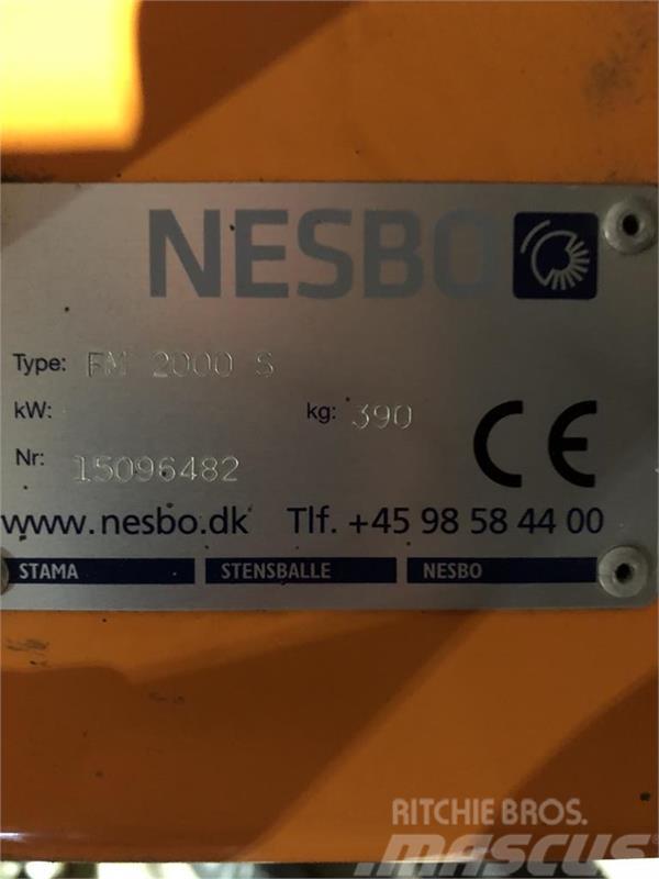 Nesbo FM2000S / Overglemt fejemaskine, ALDRIG brugt Övriga lantbruksmaskiner