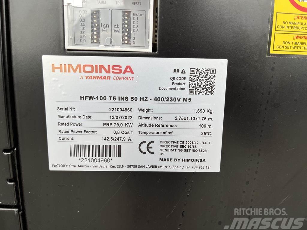 Himoinsa HFW-100 T5 Övriga generatorer