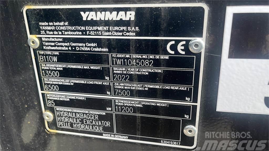 Yanmar B110W Hjulgrävare