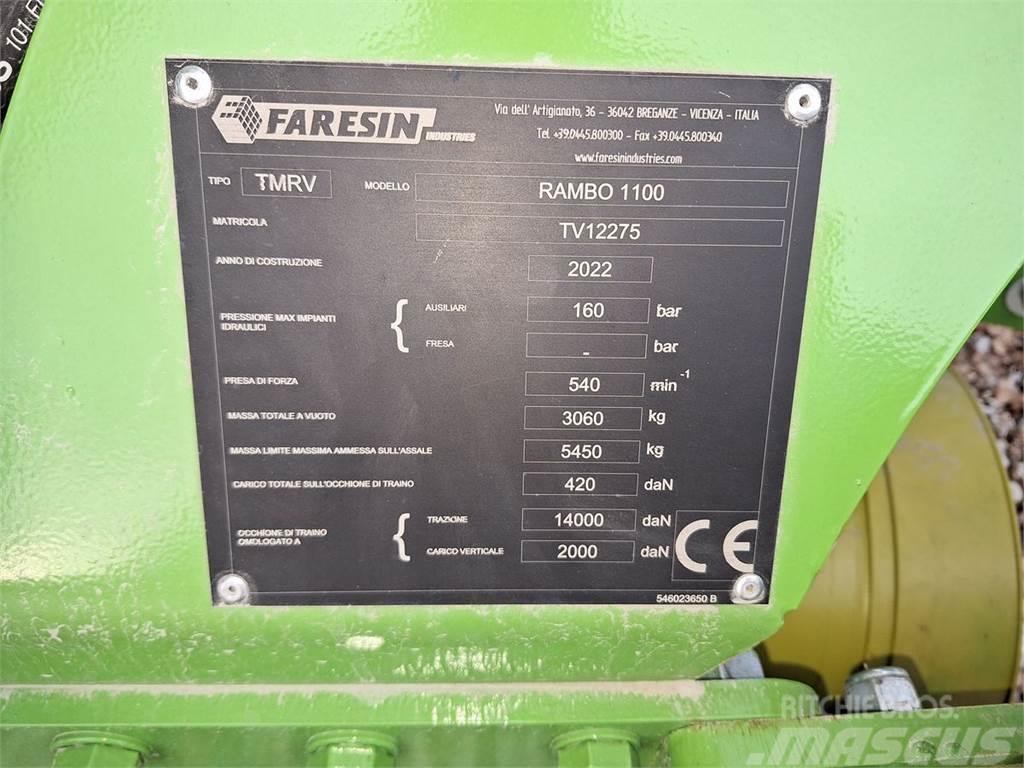Faresin Rambo 1100 Vertikalmischwagen Övriga lantbruksmaskiner