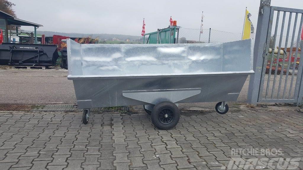 Fuchs Dungcontainer 230 cm mit EURO Aufnahme Frontlastare och grävare