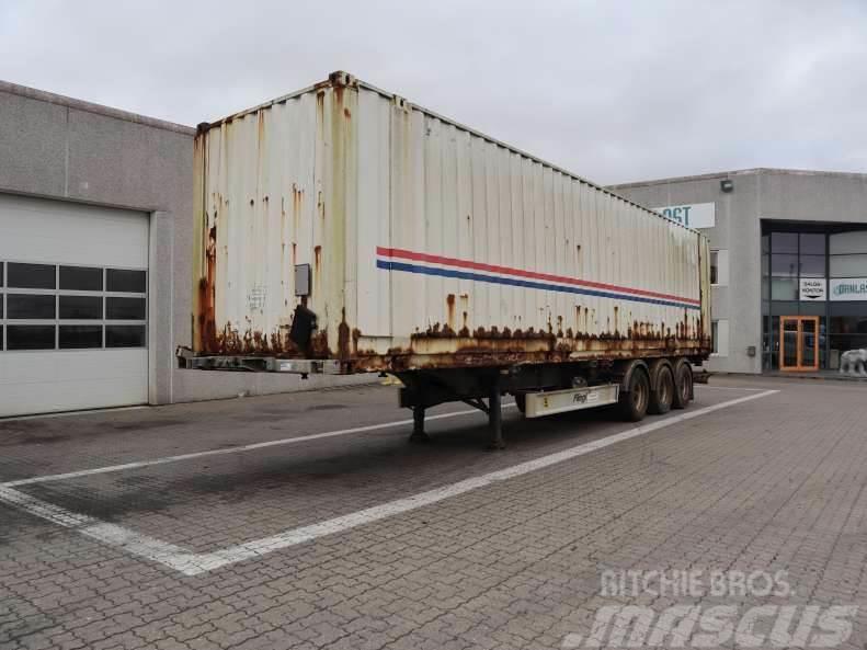 Fliegl Med container Containertrailer