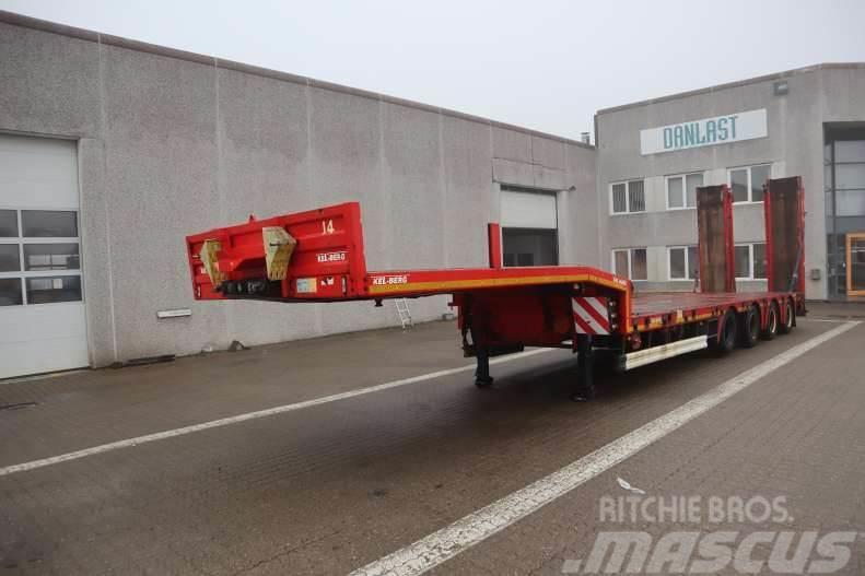 Kel-Berg Udtrækkelig Låg lastande semi trailer