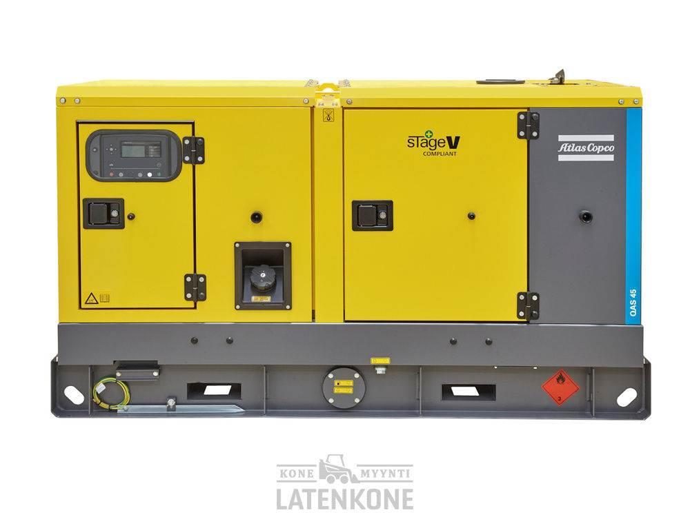 Atlas Copco QAS 45 50 Hz Generaattori StageV Box Dieselgeneratorer