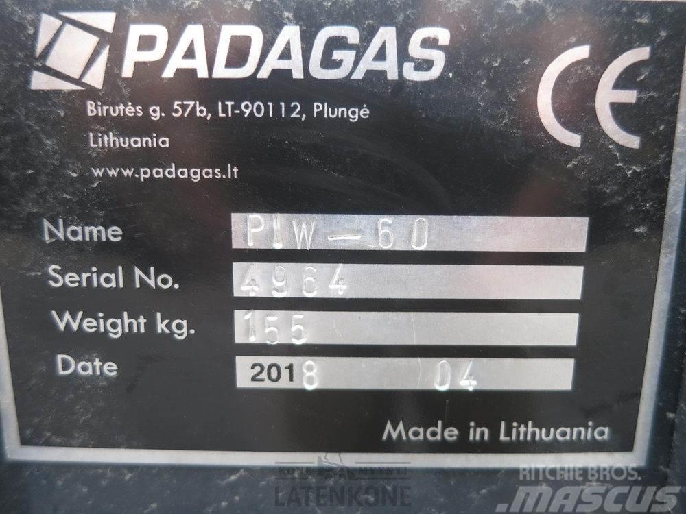 Padagas Puomiharja PIW-60 R ilman kiinnikettä Borstar & borstskopor