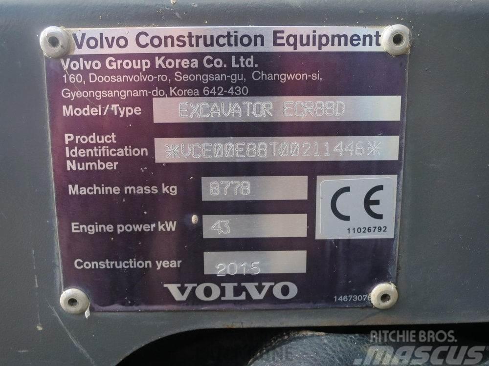 Volvo ECR88D SMP Rototiltti Bandgrävare