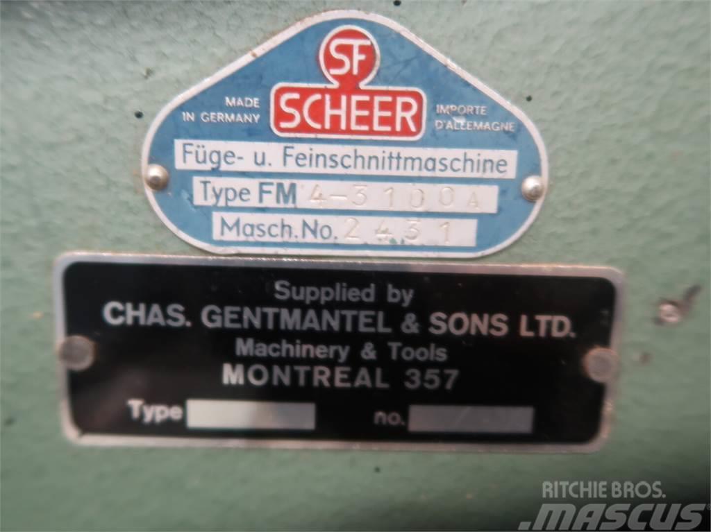  SCHEER FM 4 Automatic (3100A) Övrigt