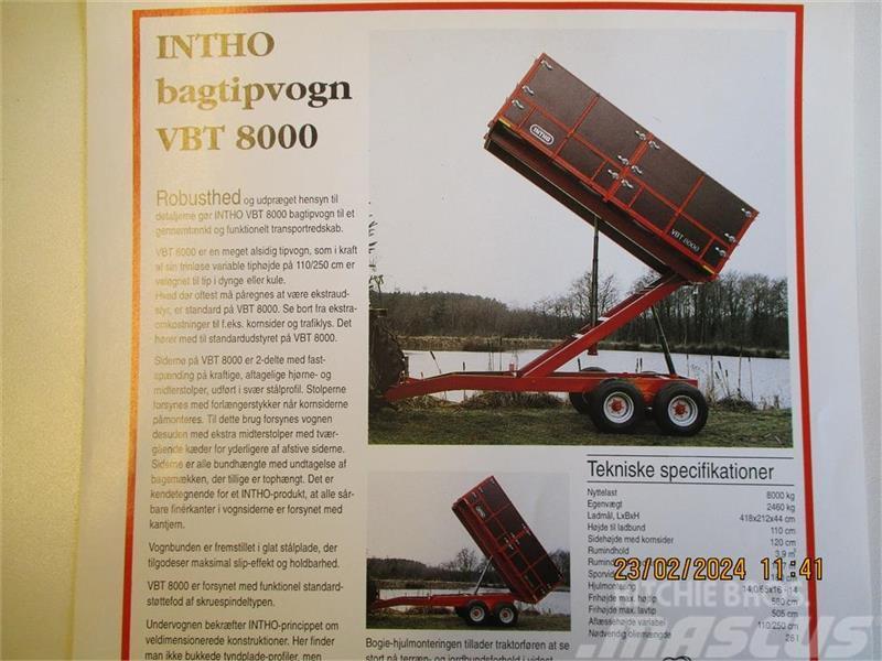 INTHO VBT 8000 variabel bagtip Tippvagnar