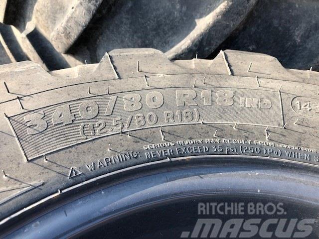 Michelin 340/80X18 Däck, hjul och fälgar