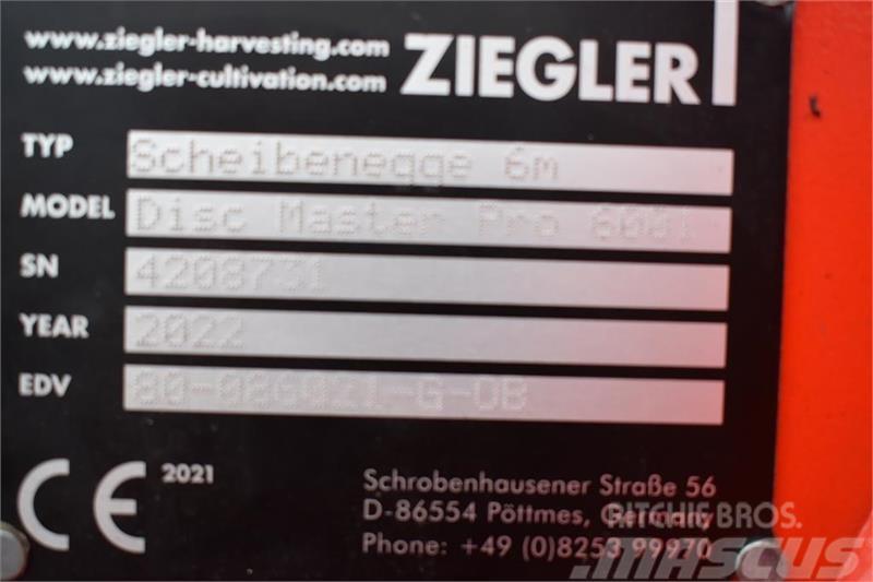 Ziegler Disc Master Pro 6001 Tallriksredskap