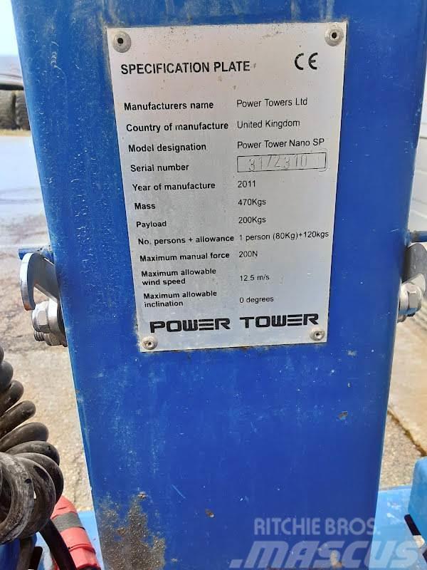 Power TOWERS NANO SP Övriga personliftar