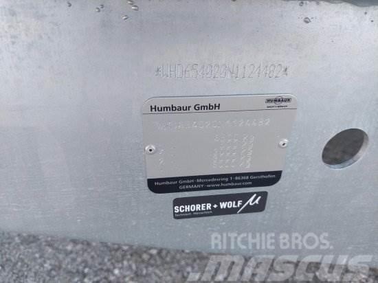 HUMBAUR HS654020 BS TIEFLADERANHäNGER MIT AUFFAHRRAMPEN, V Maskintransporter