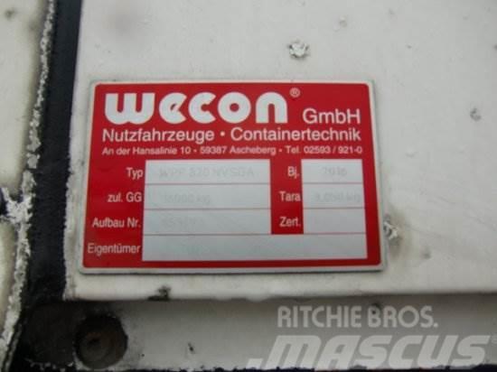 WECON WECHSELBRüCKE JUMBO PLANE, HUBDACH, GESAMTLäNGE: Växelflak-/Containersläp