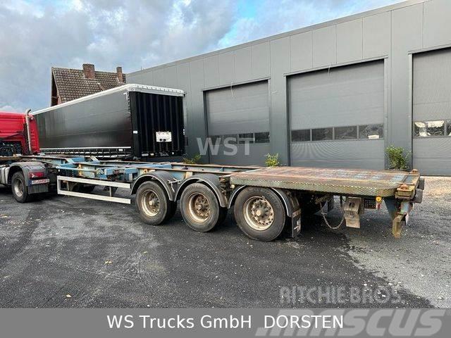  30 x Schwerin Container 40 oder 2x 20 Låg lastande semi trailer