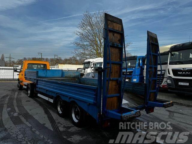 Blomenröhr Tieflader/Baumaschinen/Rampen/Mini/9200 kg/PKW Låg lastande semi trailer