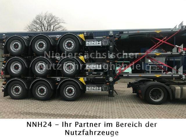 Broshuis MFCC HD 45 ft Multi Chassis -ADR- Miete möglich Låg lastande semi trailer