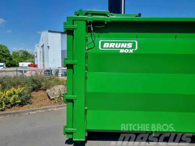 Bruns Abrollcontainer Kran 34cbm beidseitig Lastväxlare/Krokbilar