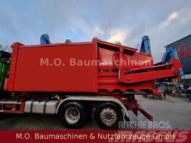 Bruns SP 1502 / Müllsammelaufbau/ Hecklader / Sopbilar