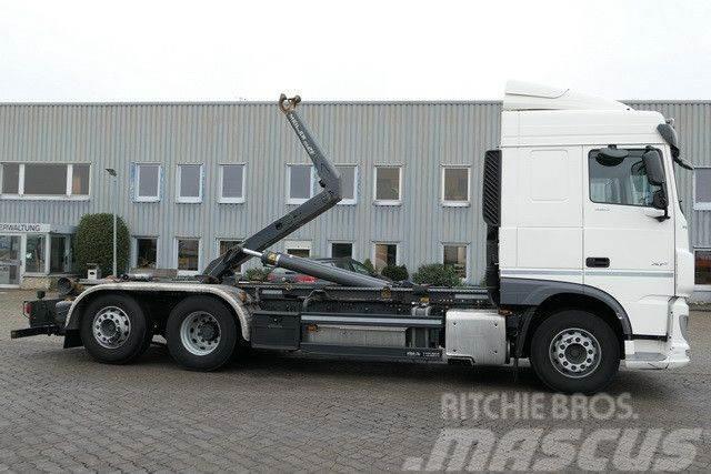 DAF XF 480 6x2, Meiller RS 21.70, Lenk-Lift-Achse Lastväxlare/Krokbilar