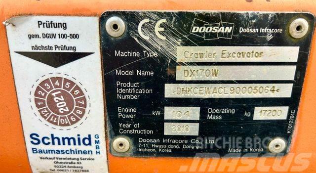 Doosan DX 170W Hjulgrävare