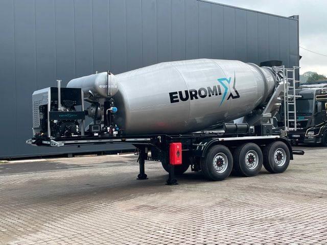 Euromix MTP 12m³ Betonmischer-Auflieger Cementbil