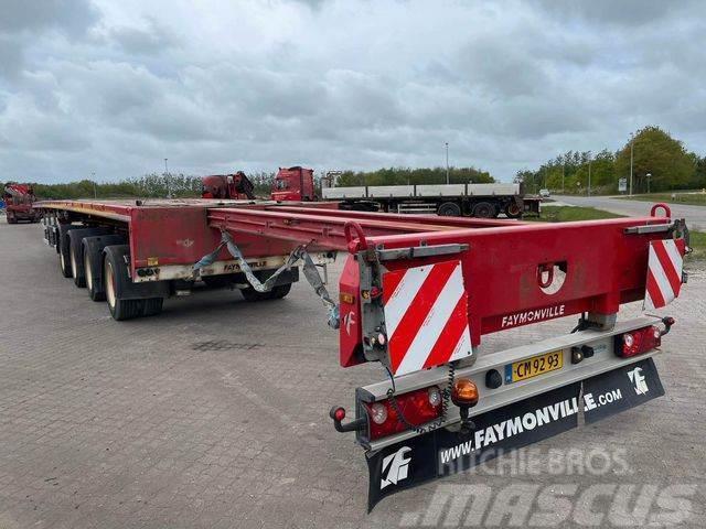 Faymonville 55 m long wing trailer Biltransporttrailer