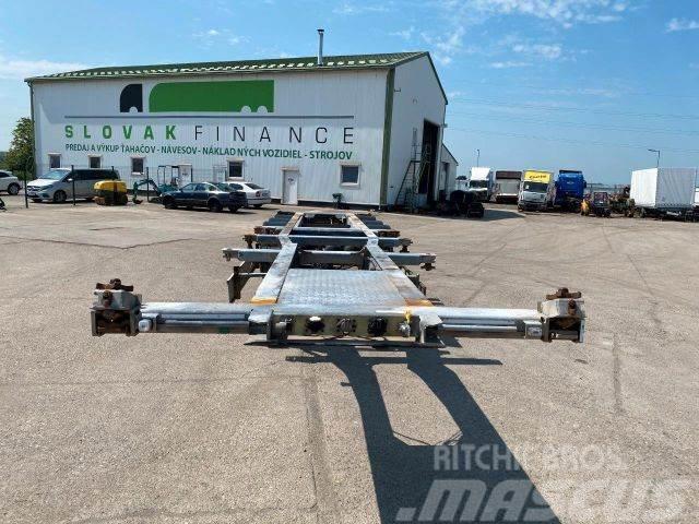 Fliegl trailer for containers galvanized frame vin 319 Trailerchassie