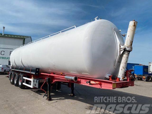 General Trailer silo kipper tank 60m3 for water vin 057 Tanktrailer