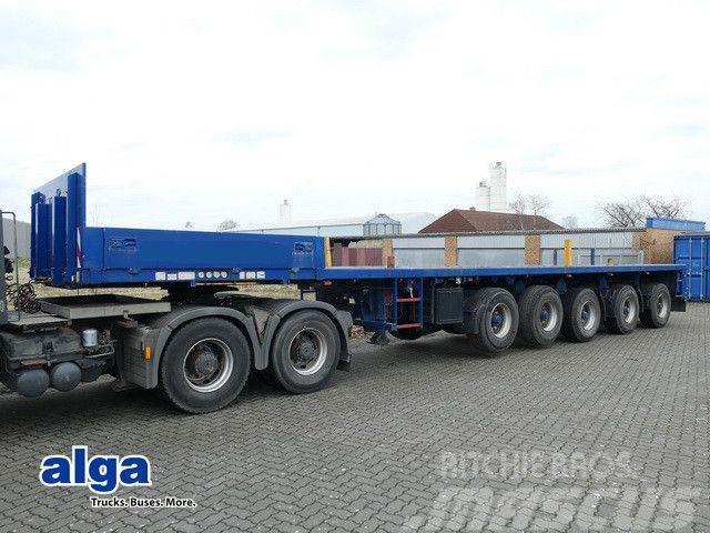 Goldhofer SPZ-DL5-55/80, 5-Achser, Gelenkt, Liftachse Låg lastande semi trailer