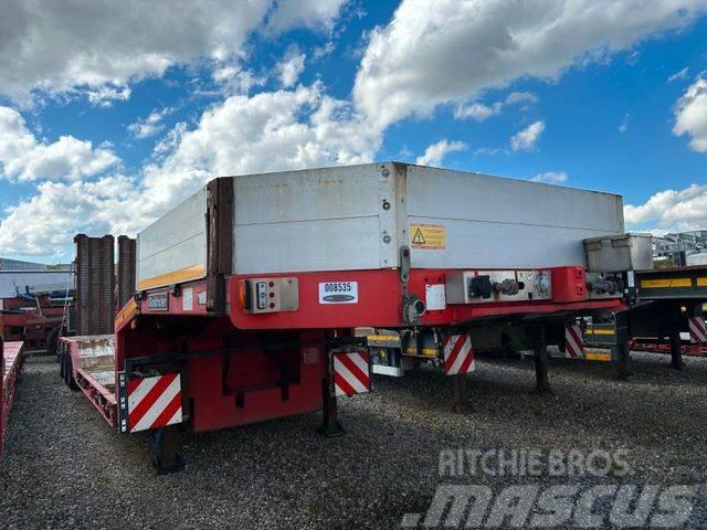 Goldhofer Tiefbett /ausziehbar / Rampen Låg lastande semi trailer