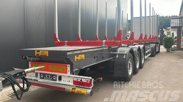  HD Truck Solution Holz und Langmaterial Timmertrailer