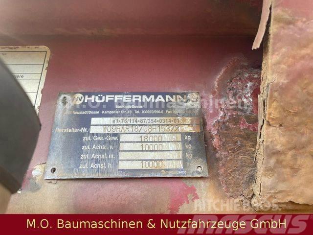 Hüffermann HAR 18.70 / 18T / Växelflak-/Containersläp