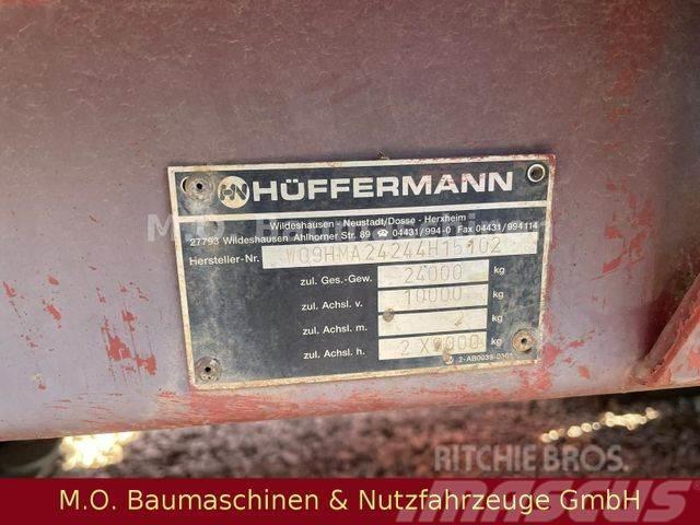 Hüffermann HMA 24.24 / Muldenanhänger / 24t Växelflak-/Containersläp